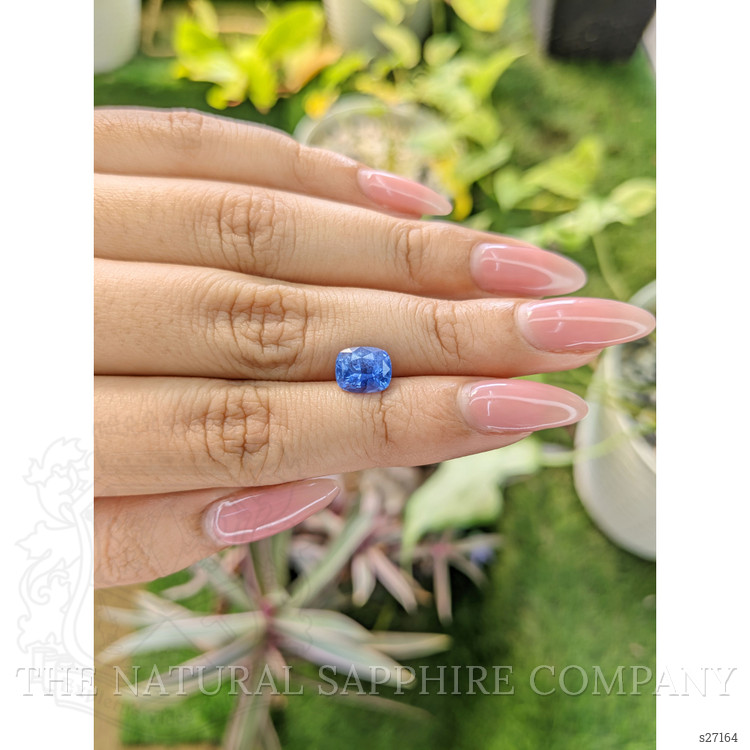 2.52 Ct. Blue Sapphire from Ceylon (Sri Lanka)
