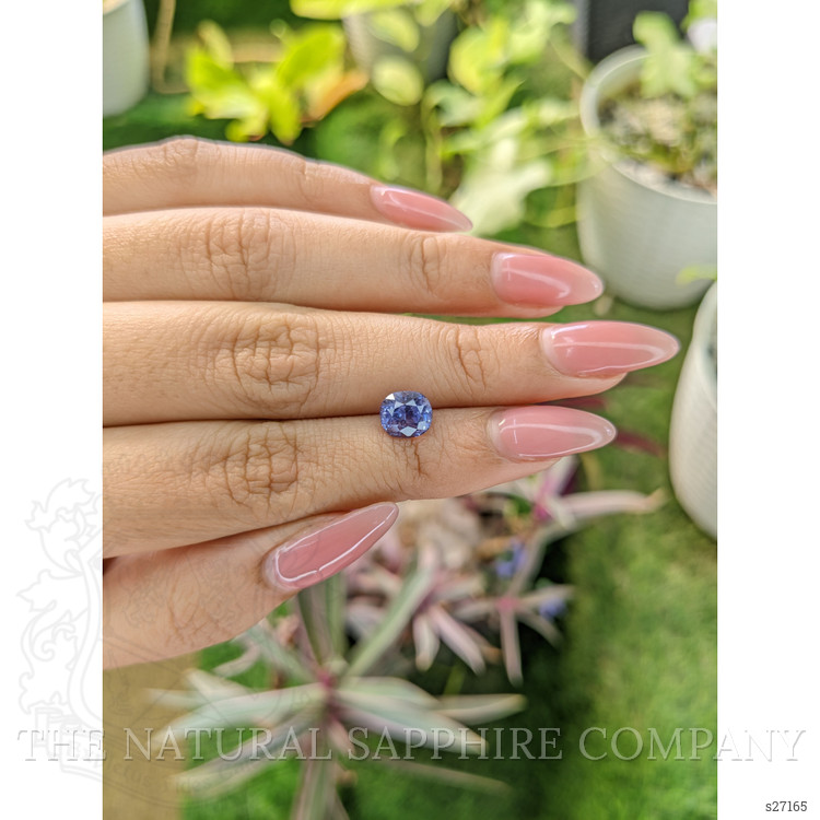 2.15 Ct. Violet Sapphire from Ceylon (Sri Lanka)