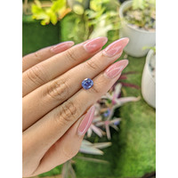 2.15 Ct. Violet Sapphire from Ceylon (Sri Lanka) Life Style