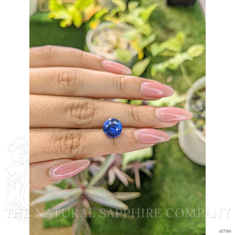 4.04 Ct. Blue Sapphire from Ceylon (Sri Lanka)