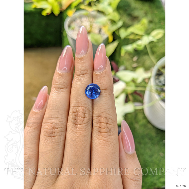 4.04 Ct. Blue Sapphire from Ceylon (Sri Lanka)