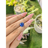 4.04 Ct. Blue Sapphire from Ceylon (Sri Lanka) Life Style
