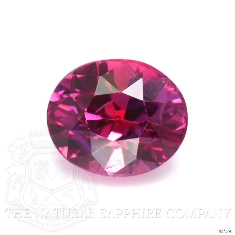 1.15 Ct. Reddish Pink Sapphire from Ceylon (Sri Lanka)