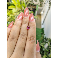 1.15 Ct. Reddish Pink Sapphire from Ceylon (Sri Lanka) Life Style