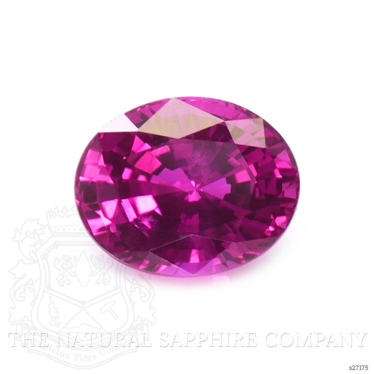 3.17 Ct. Purplish Pink Sapphire from Ceylon (Sri Lanka)