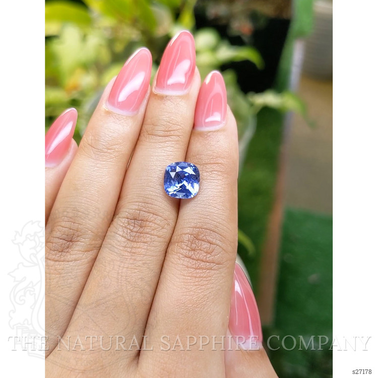 4.07 Ct. Blue Sapphire from Ceylon (Sri Lanka)