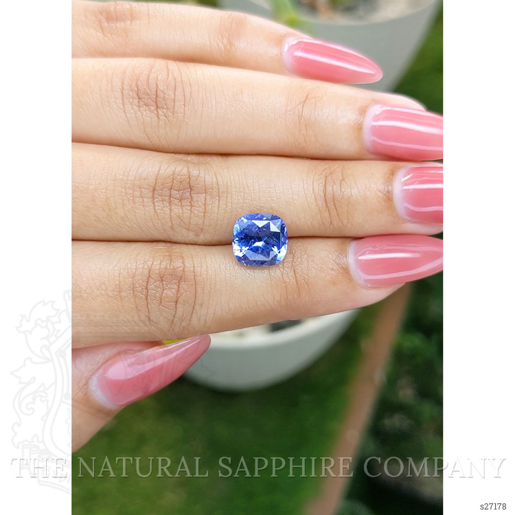 4.07 Ct. Blue Sapphire from Ceylon (Sri Lanka)