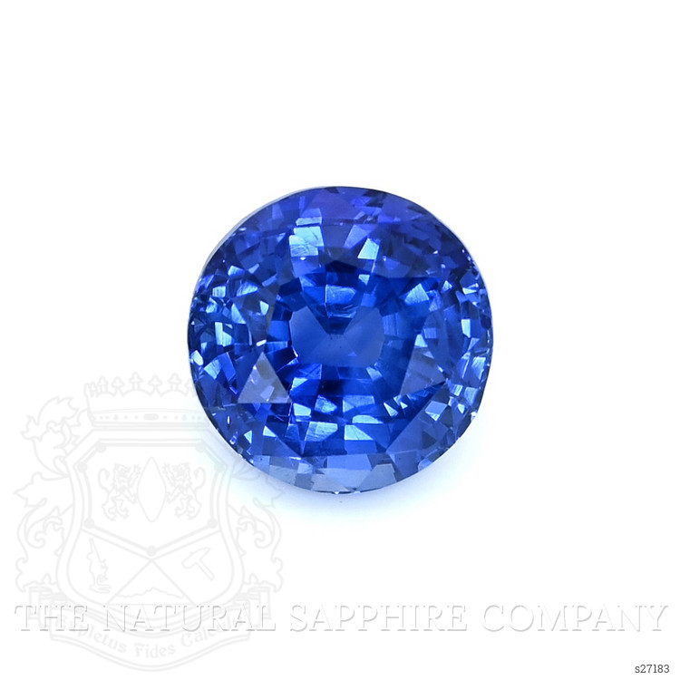 2.52 Ct. Blue Sapphire from Ceylon (Sri Lanka)