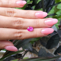 2.08 Ct. Pink Sapphire from Tanzania Life Style