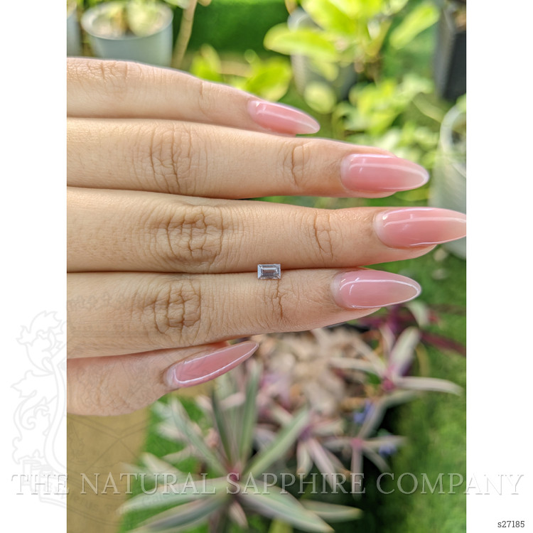 0.39 Ct. Peach Sapphire from Ceylon (Sri Lanka)