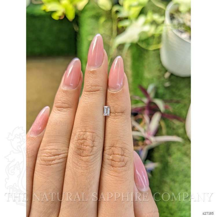 0.39 Ct. Peach Sapphire from Ceylon (Sri Lanka)