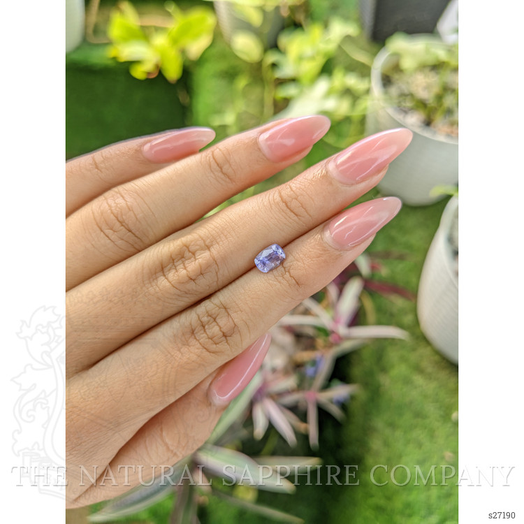 1.18 Ct. Purple Sapphire from Ceylon (Sri Lanka)