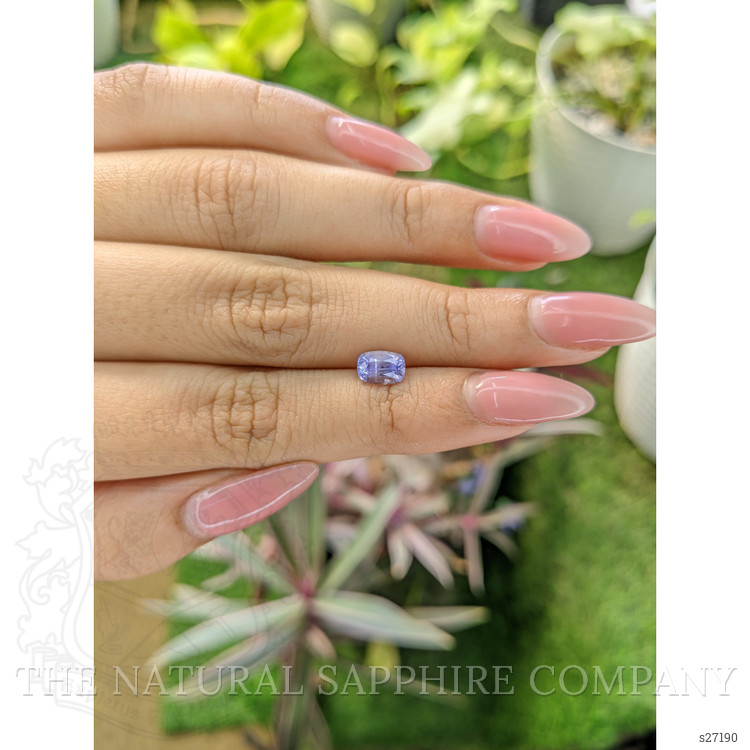 1.18 Ct. Purple Sapphire from Ceylon (Sri Lanka)