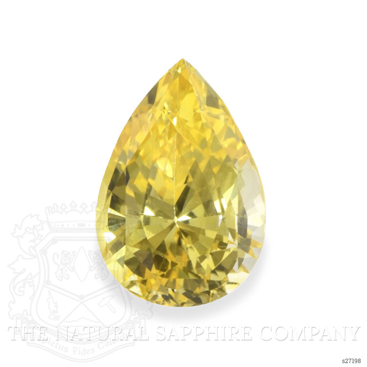 8.48 Ct. Yellow Sapphire from Ceylon (Sri Lanka)