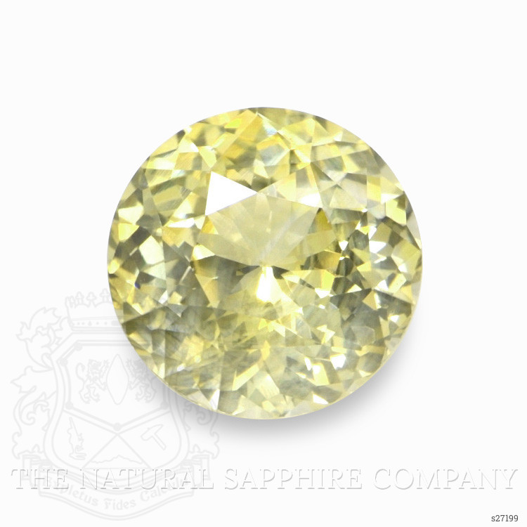 10.51 Ct. Yellow Sapphire from Ceylon (Sri Lanka)