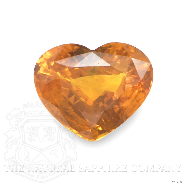 8.47 Ct. Orange Sapphire from Ceylon (Sri Lanka)