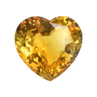 5.93 Ct. Orangish Yellow Sapphire from Ceylon (Sri Lanka) Video