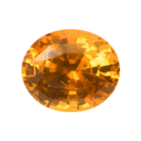12.05 Ct. Orange Sapphire from Ceylon (Sri Lanka) Video