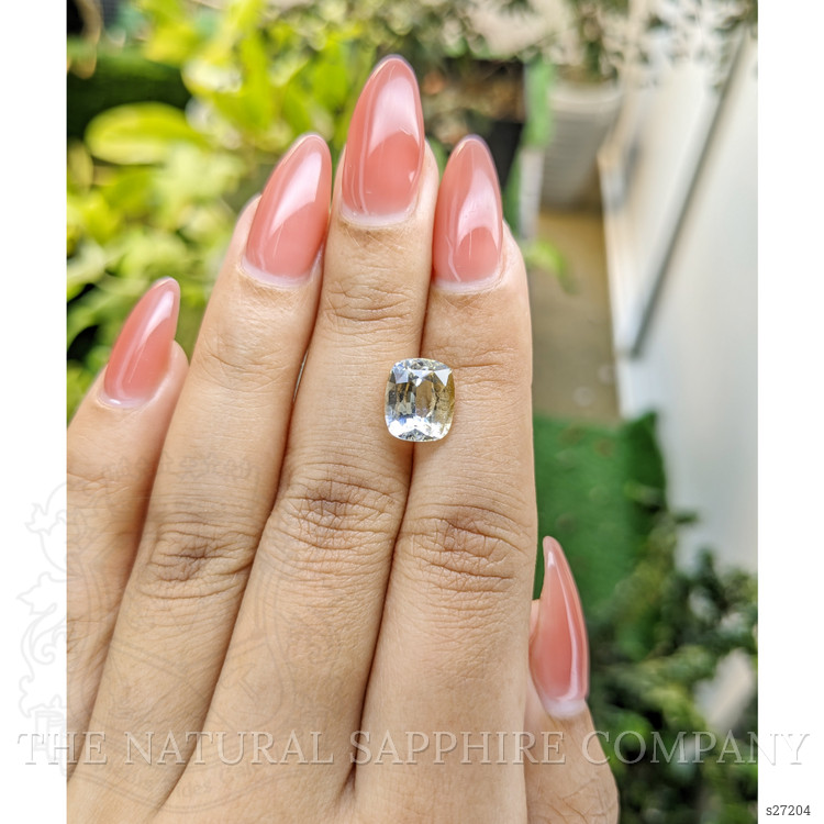 4.19 Ct. Bi Color Sapphire from Ceylon (Sri Lanka)