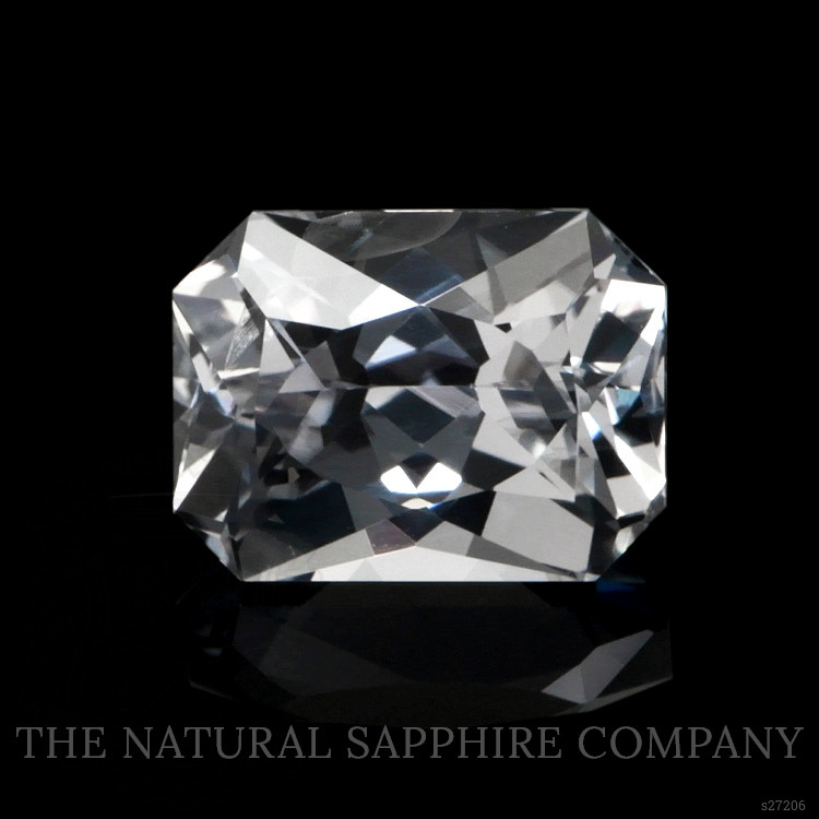 6.11 Ct. White Sapphire from Ceylon (Sri Lanka)