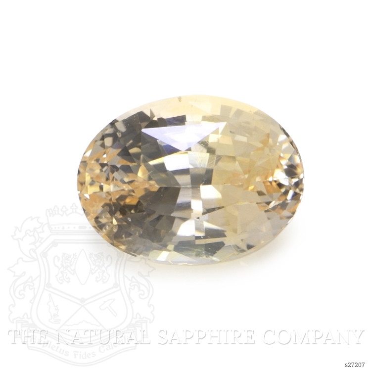 3.73 Ct. Peach Sapphire from Ceylon (Sri Lanka)