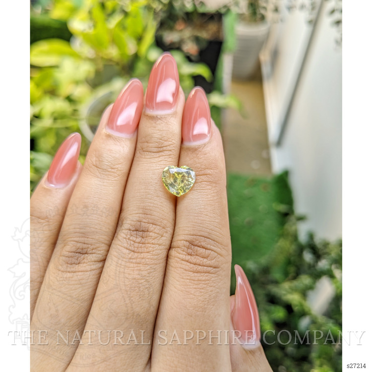 3.64 Ct. Yellow Sapphire from Ceylon (Sri Lanka)