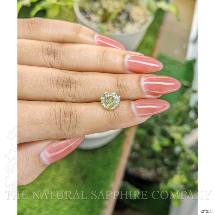 3.64 Ct. Yellow Sapphire from Ceylon (Sri Lanka)