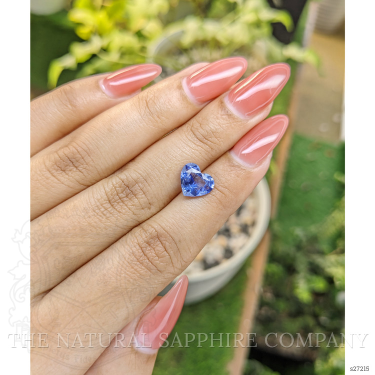 2.67 Ct. Blue Sapphire from Ceylon (Sri Lanka)