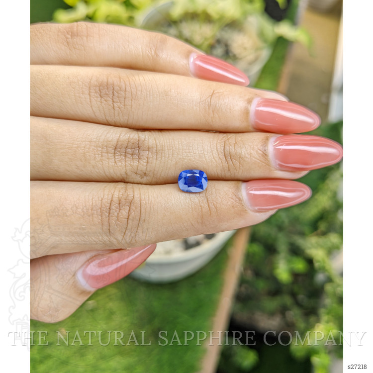 2.03 Ct. Blue Sapphire from Ceylon (Sri Lanka)