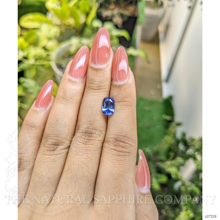2.05 Ct. Blue Sapphire from Ceylon (Sri Lanka)
