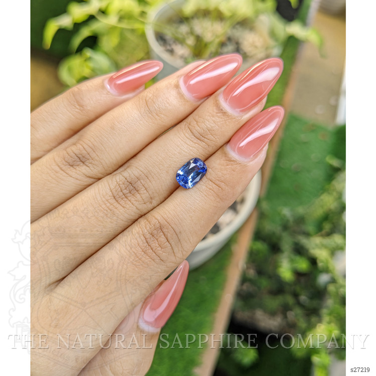 2.05 Ct. Blue Sapphire from Ceylon (Sri Lanka)