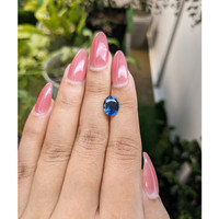 3.12 Ct. Greenish Blue Sapphire from Ceylon (Sri Lanka) Life Style