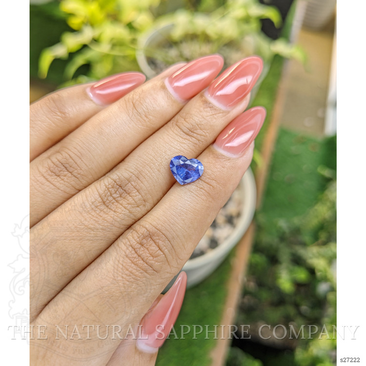 2.39 Ct. Blue Sapphire from Ceylon (Sri Lanka)