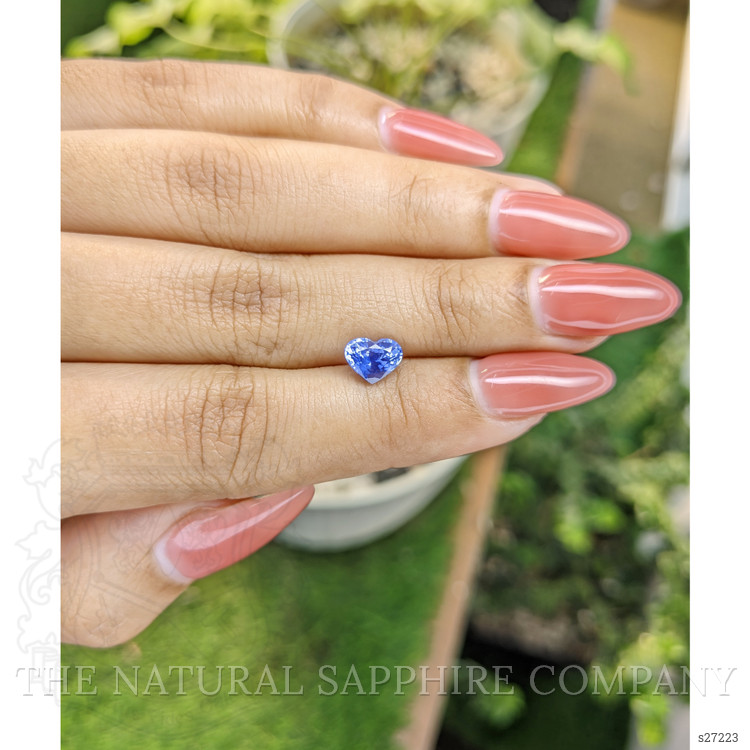 1.44 Ct. Violet Sapphire from Ceylon (Sri Lanka)
