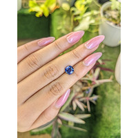 2.19 Ct. Blue Sapphire from Ceylon (Sri Lanka) Life Style