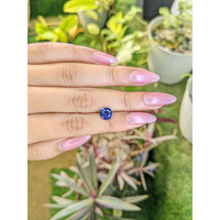 2.19 Ct. Blue Sapphire from Ceylon (Sri Lanka) Life Style