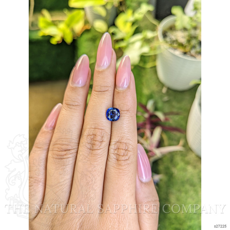 2.19 Ct. Blue Sapphire from Ceylon (Sri Lanka)