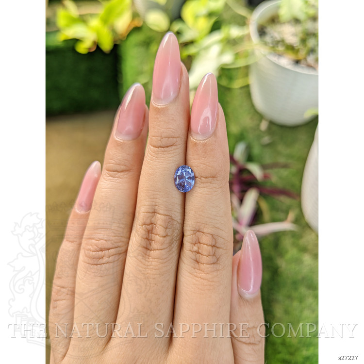 1.32 Ct. Violet Sapphire from Ceylon (Sri Lanka)