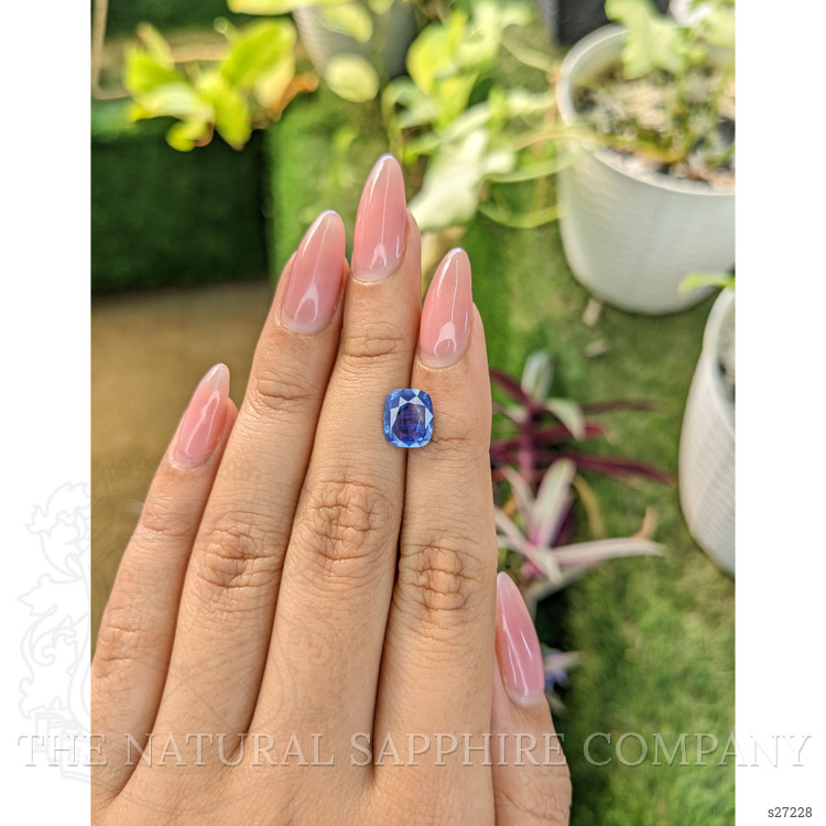 2.34 Ct. Blue Sapphire from Ceylon (Sri Lanka)