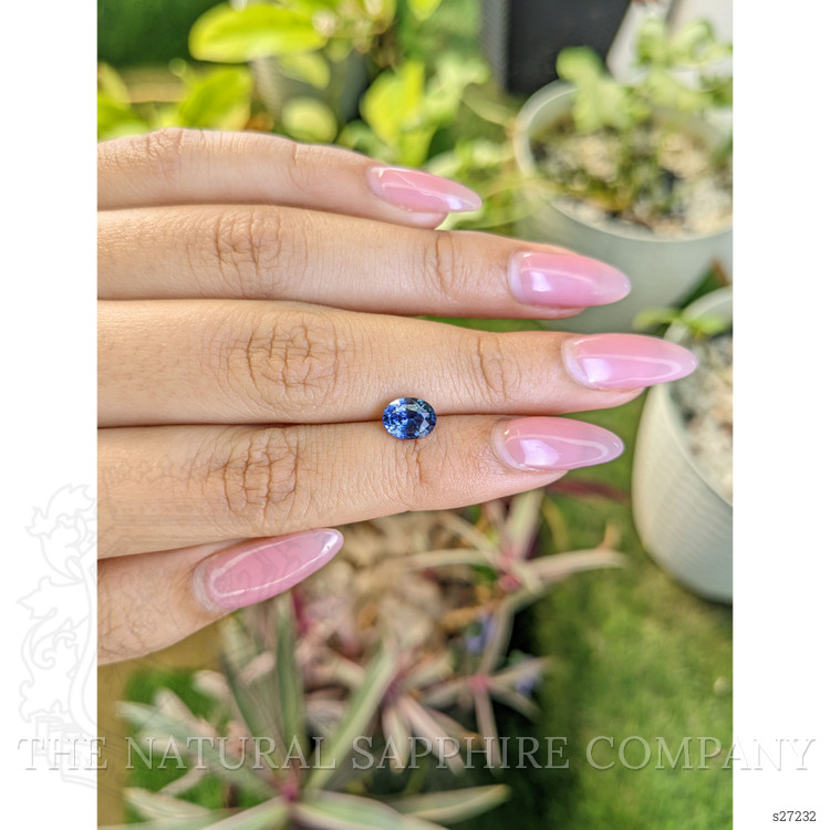 1.54 Ct. Blue Sapphire from Ceylon (Sri Lanka)