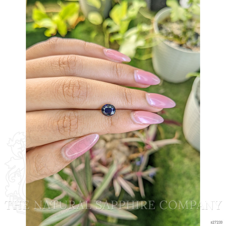 1.68 Ct. Blue Sapphire from Ceylon (Sri Lanka)