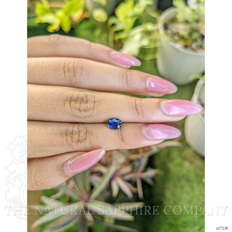 1.20 Ct. Blue Sapphire from Ceylon (Sri Lanka)