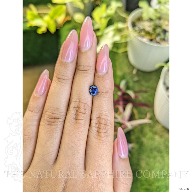 1.20 Ct. Blue Sapphire from Ceylon (Sri Lanka)