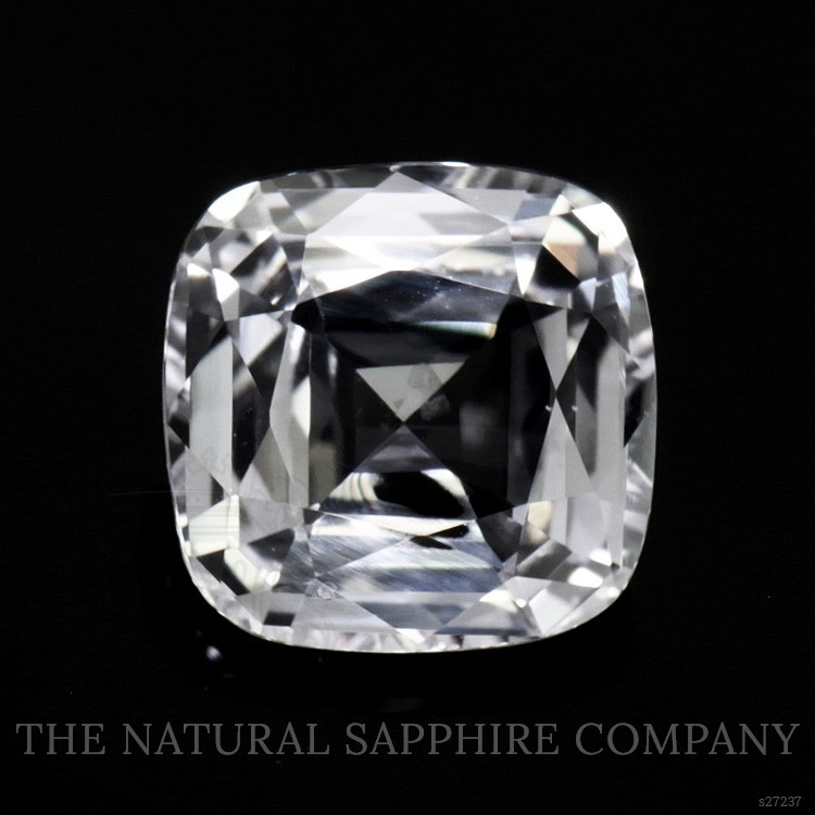 2.58 Ct. White Sapphire from Ceylon (Sri Lanka)
