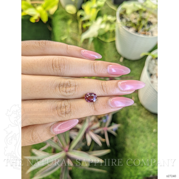 2.01 Ct. Pink Sapphire from Ceylon (Sri Lanka)