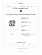 2.69 Ct. Purplish Pink Sapphire from Ceylon (Sri Lanka) Scan Report