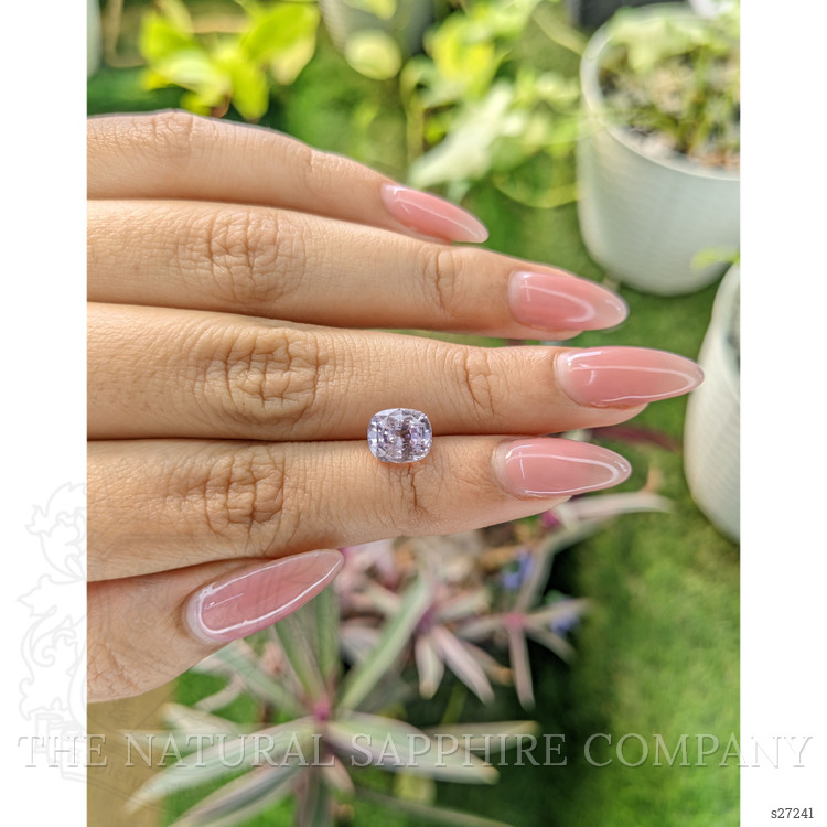 2.69 Ct. Purplish Pink Sapphire from Ceylon (Sri Lanka)