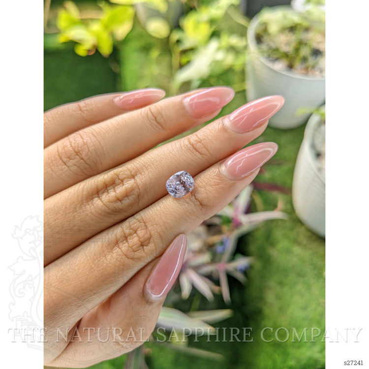 2.69 Ct. Purplish Pink Sapphire from Ceylon (Sri Lanka)