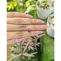 1.40 Ct. Purplish Pink Sapphire from Ceylon (Sri Lanka) Life Style