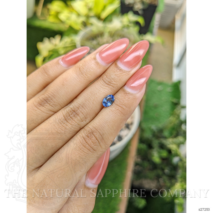 1.04 Ct. Bi Color Sapphire from Ceylon (Sri Lanka)